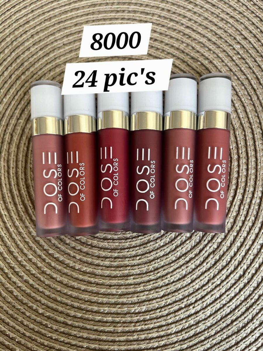 Dose of Colors Matte Lipstick Set