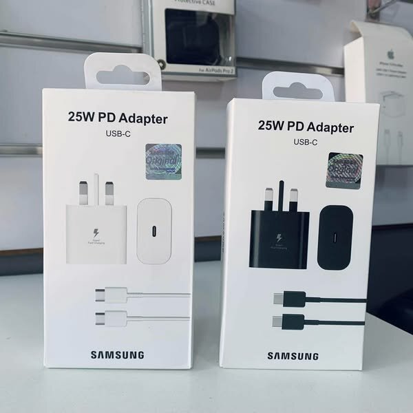 SAMSUNG 25W TYPE-C TO TYPE-C FAST CHARGERS 