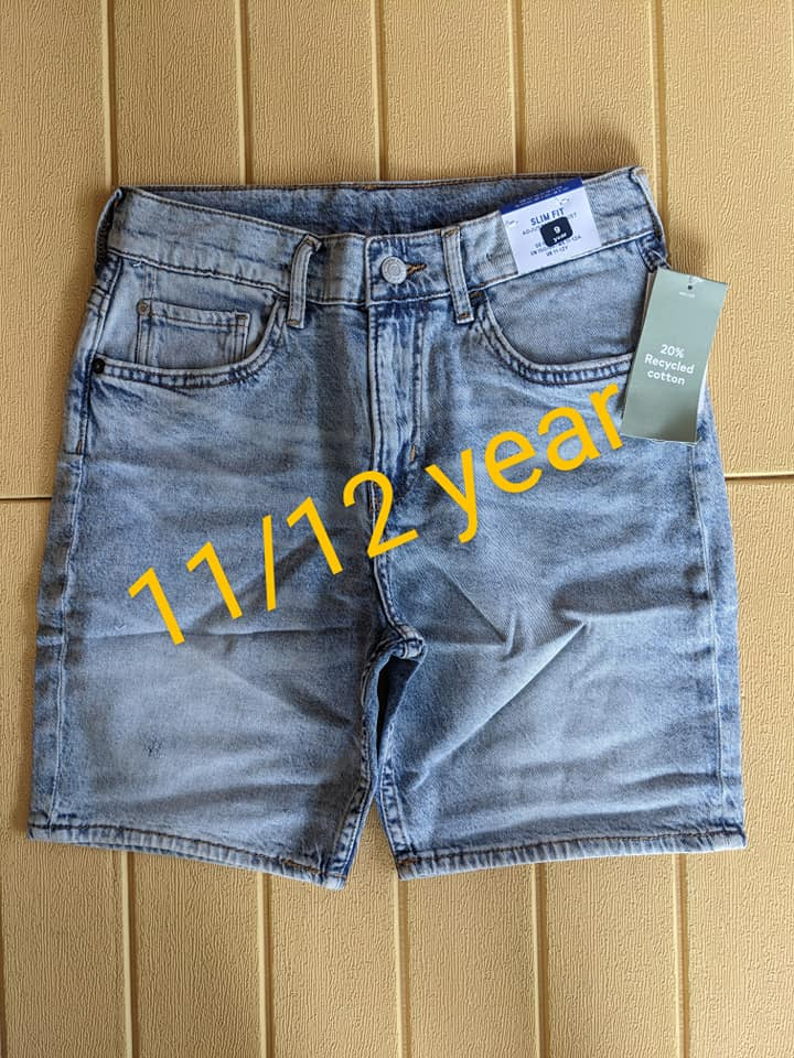 KIDS DENIM SHORTS