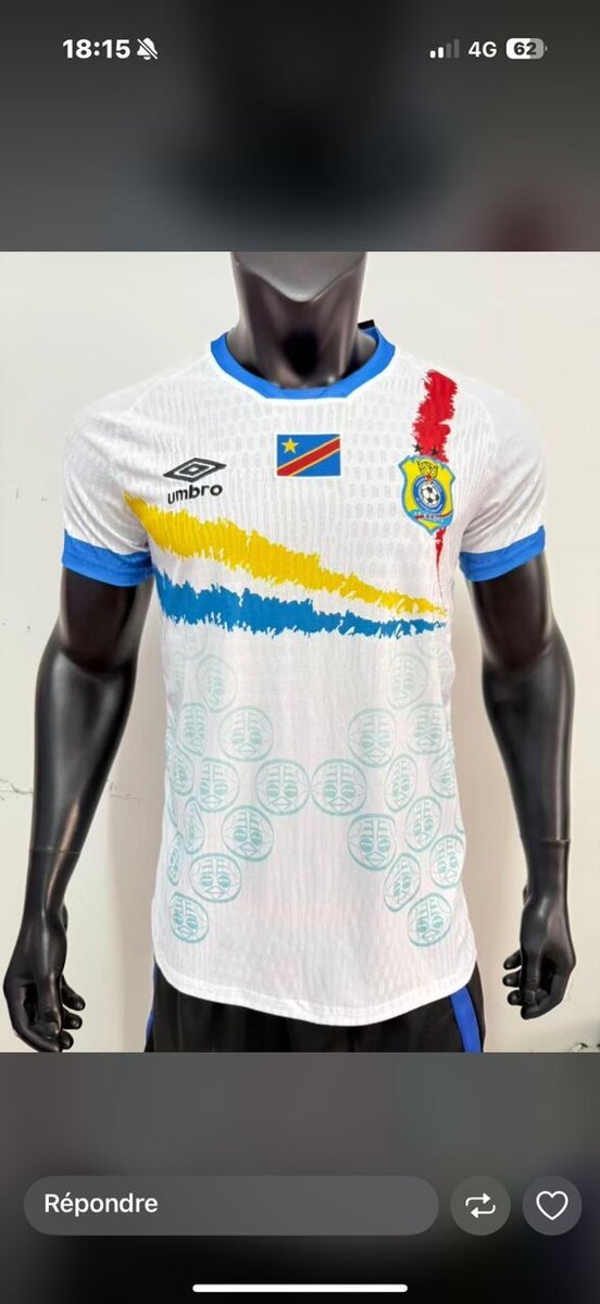 Maillot de football RD Congo