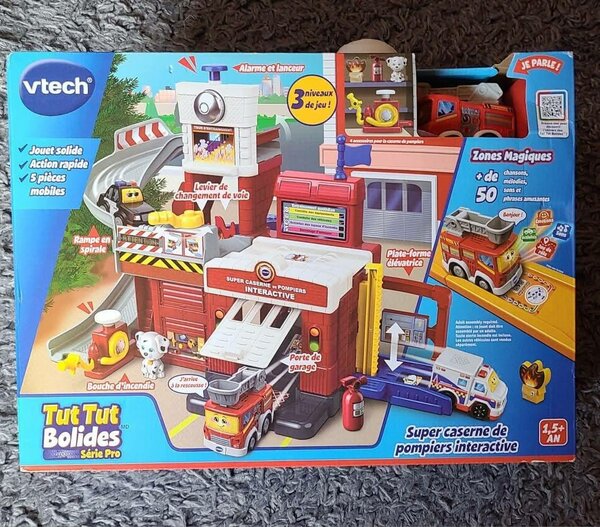 Caserne pompiers interactive VTech