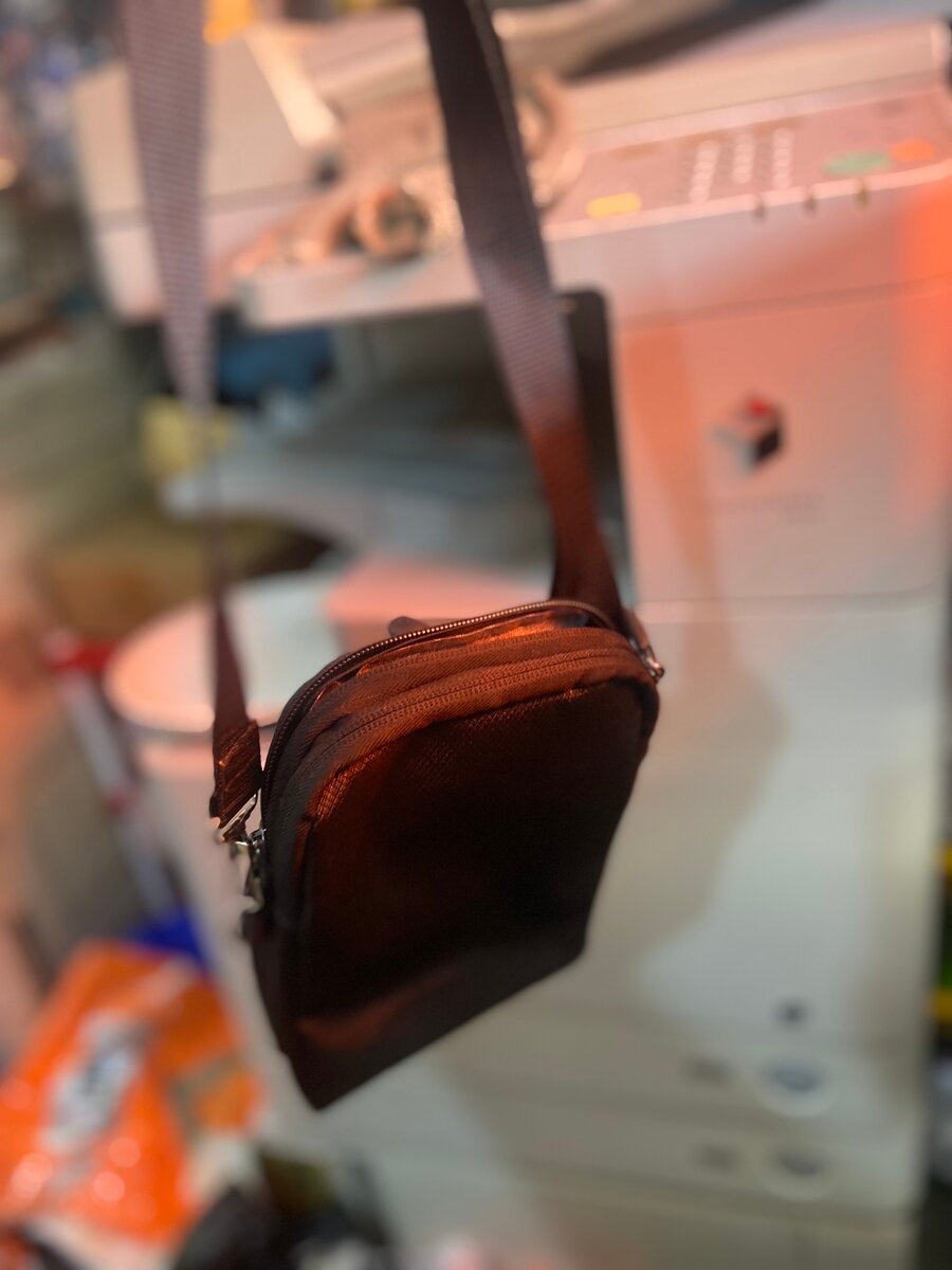 Sacoche bandoulière compacte homme