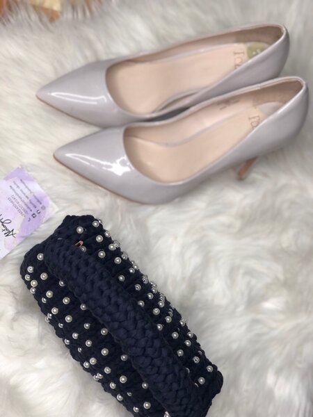 Crochet handbag for ladies