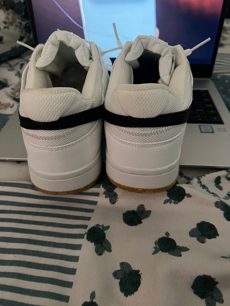 Baskets blanches Nike Sb