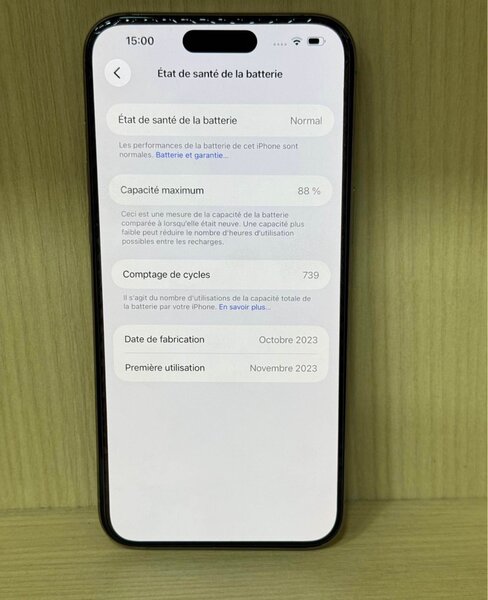 iPhone 15 pro Max 256GB