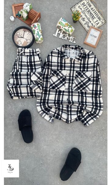 Pyjama à carreaux confort