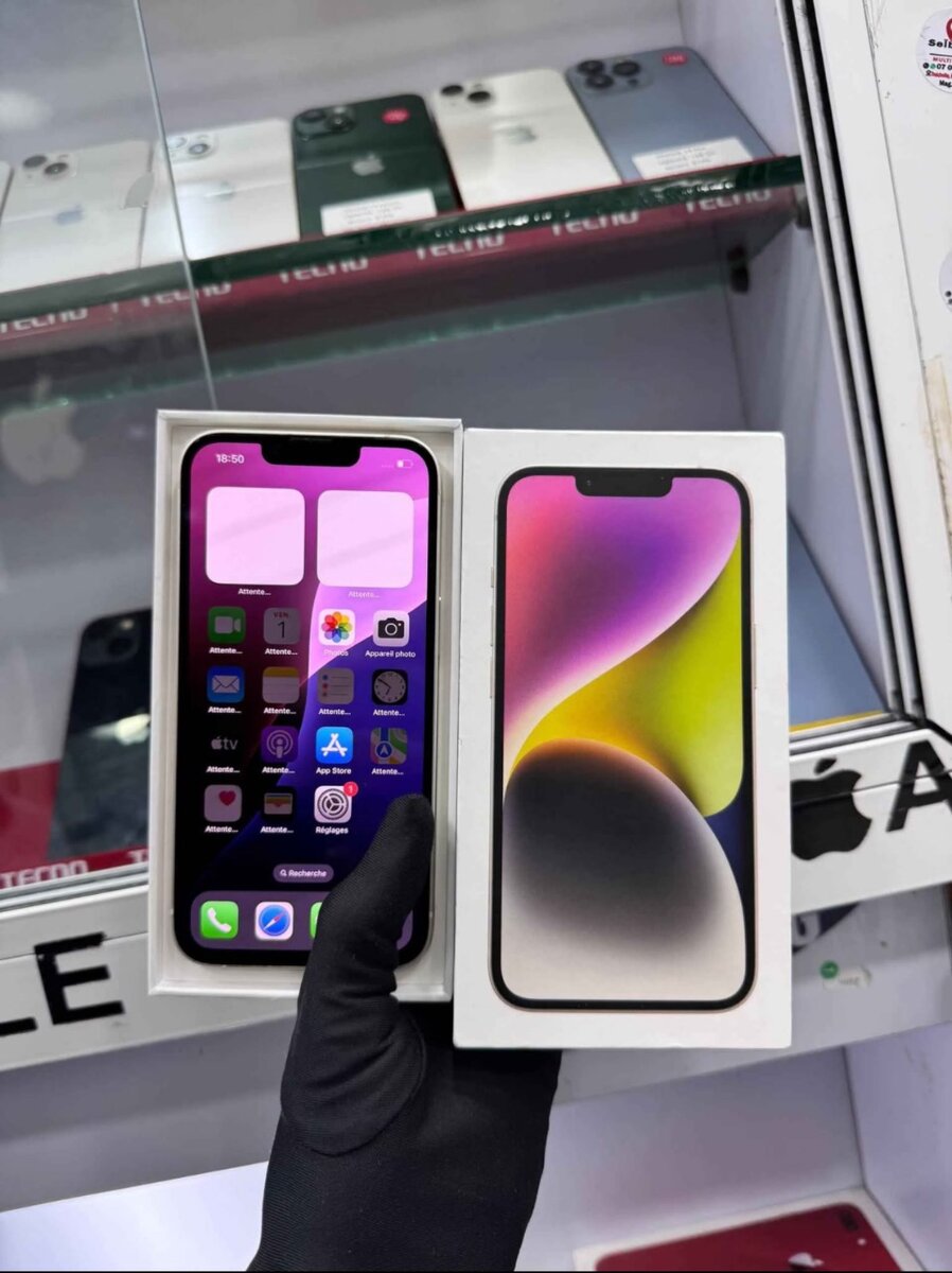 iPhone 14 blanc 528 gigas