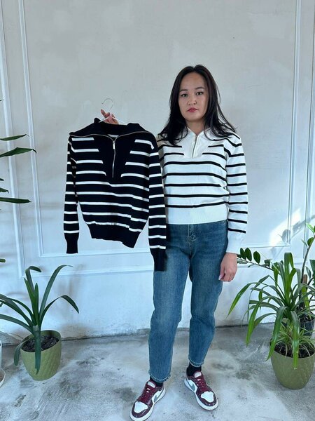 Толстовка и полузамок