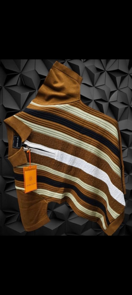 Pull rayé élégant