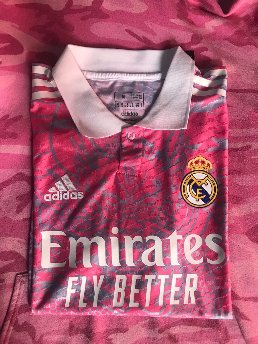 Maillot de Réal madrid Rose