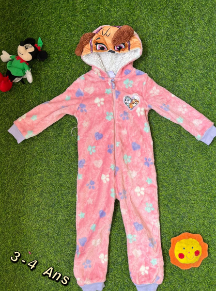Pyjama Kigurumi "Paw Patrol. Rose" chaud 3-4 ans