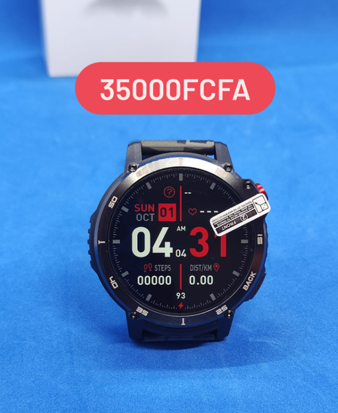 La Montre Connectée C22 est la compagne idéale des aventuriers modernes! 💼 Alliant élégance et technologie, elle est conçue pour l'extérieur avec un écran 1,6 pouces Corning Gorilla, étanche 3ATM, batterie longue durée de 400mAh et 4GB de stockage.