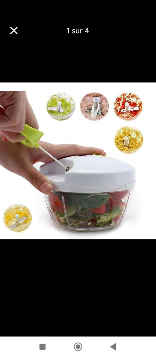 Hachoir manuel cuisine pratique