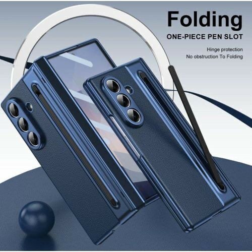 Étui pliant en cuir z fold 7