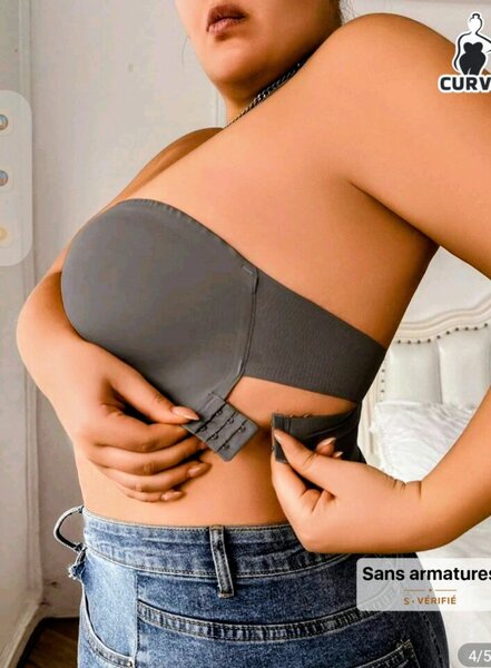 Bandeau sans armature confortable