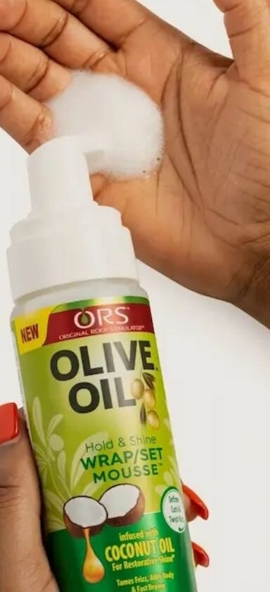 Mousse Coiffante Brillance Olive