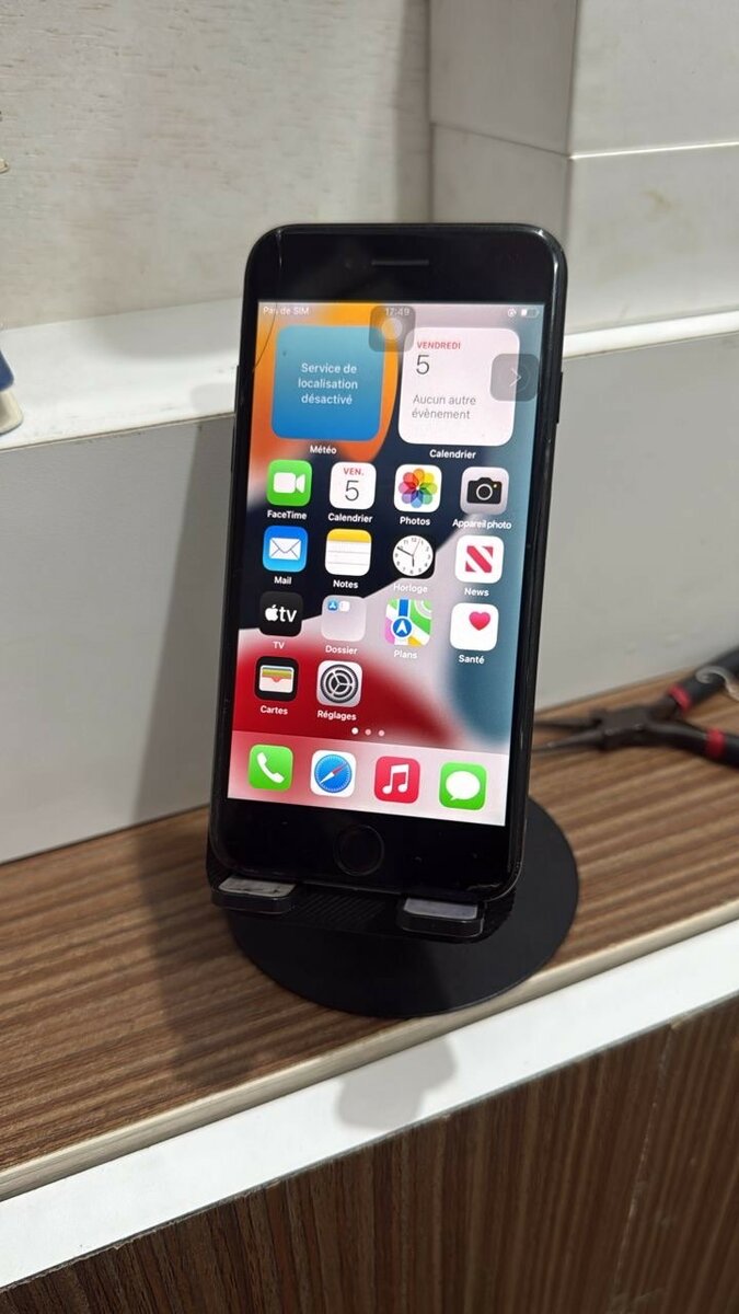 iPhone 7 32giga fissuré