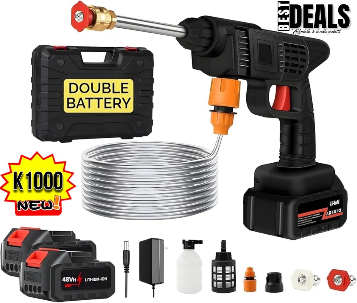 Portable High Pressure Car Washer