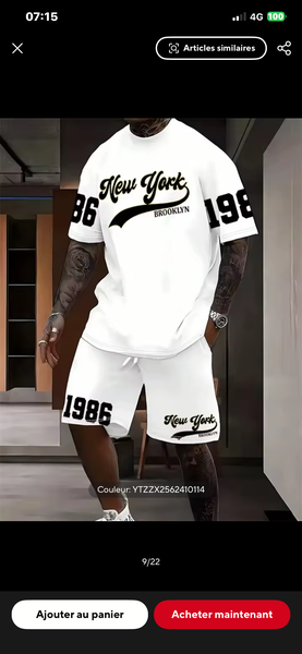 Ensemble de Survêtement Sport