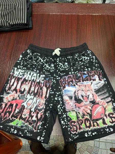 Shorts sport imprimé tigre