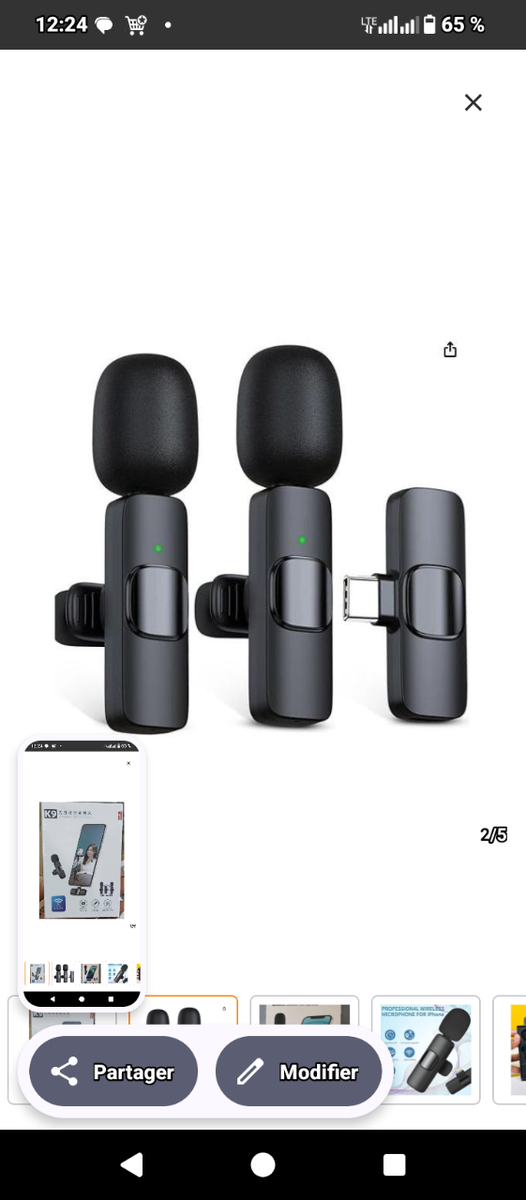 Micro phone micro cravate