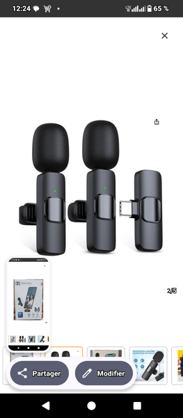 Micro phone micro cravate