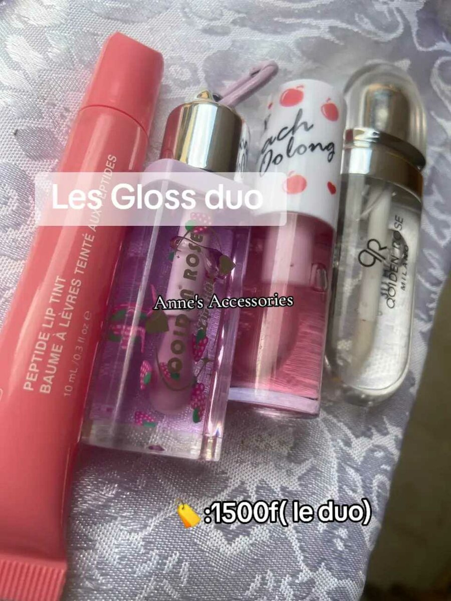 2 gloss à 1500f le duo