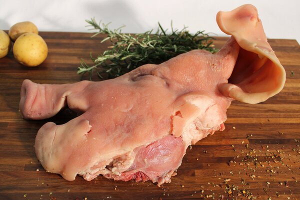 Tête de Porc Fraîche