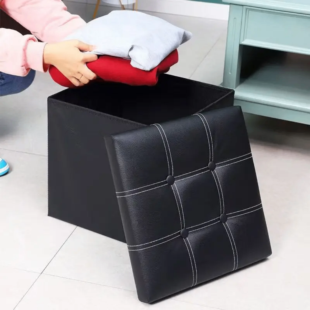 Pouf Coffre de Rangement