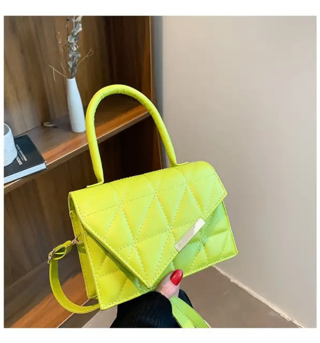 Sac à main matelassé chic