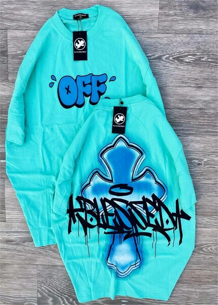 Sweat-shirt Streetwear Croix Graffiti