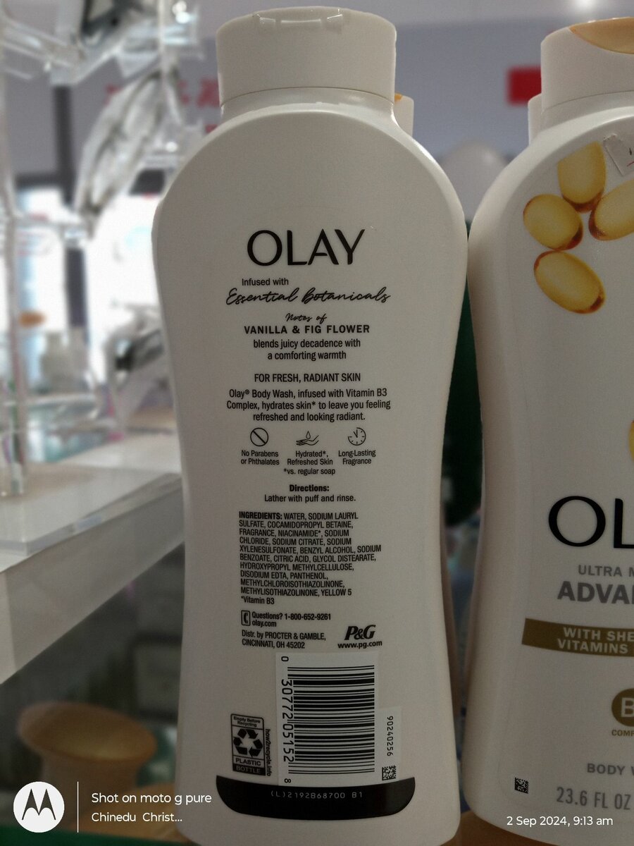OLAY PLUS BODY WASH