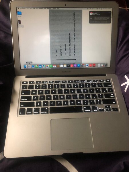 MacBook Air 13 inch 2017