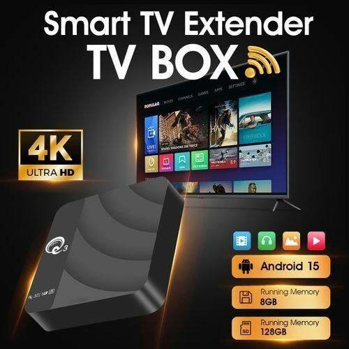 Q3 Box TV Android 15 4K