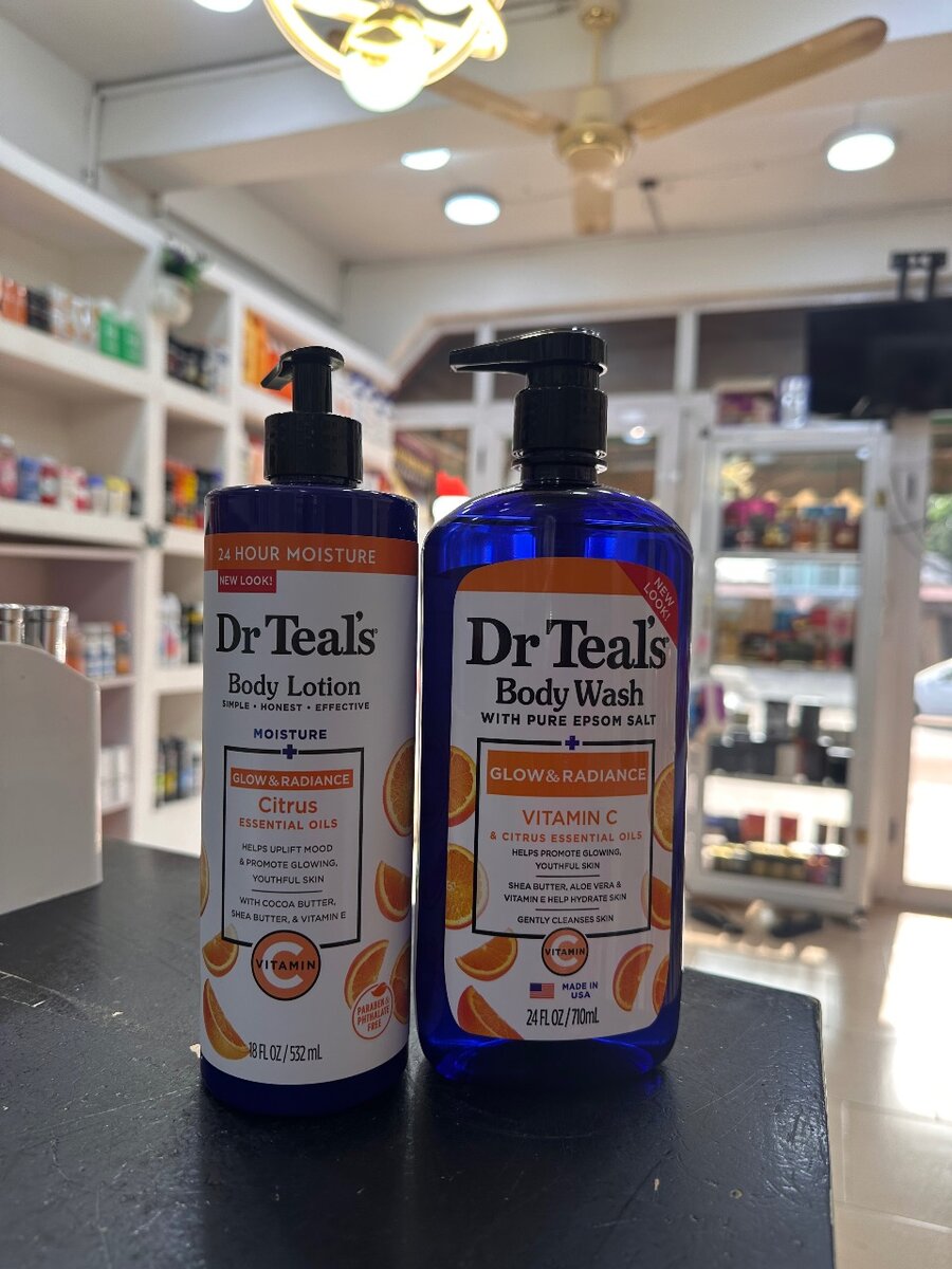 Dr teals bath and body lotion