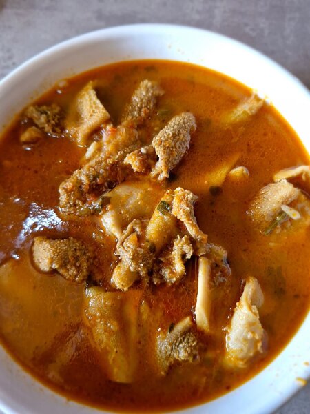 Soupe de tripe epicé