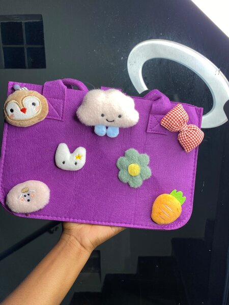 Sac  à main (motif peluche)