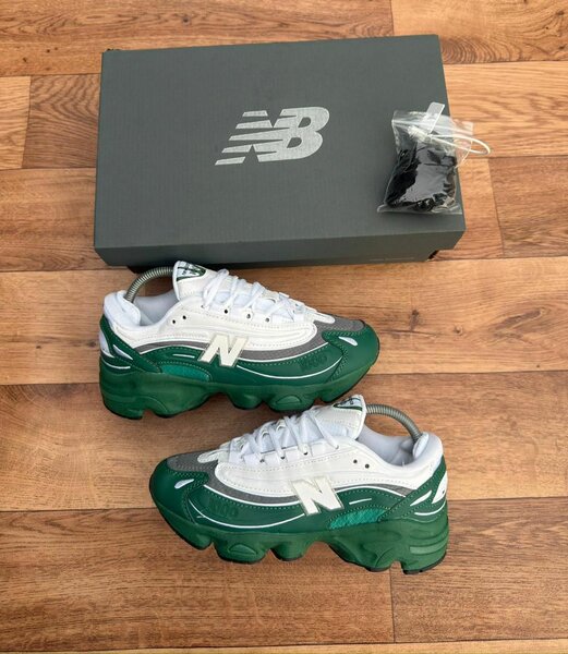 New Balance Sneakers Vert Blanc