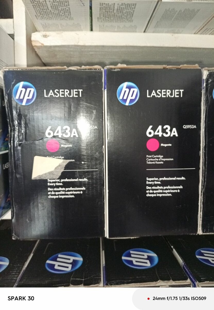 Laserjets toners