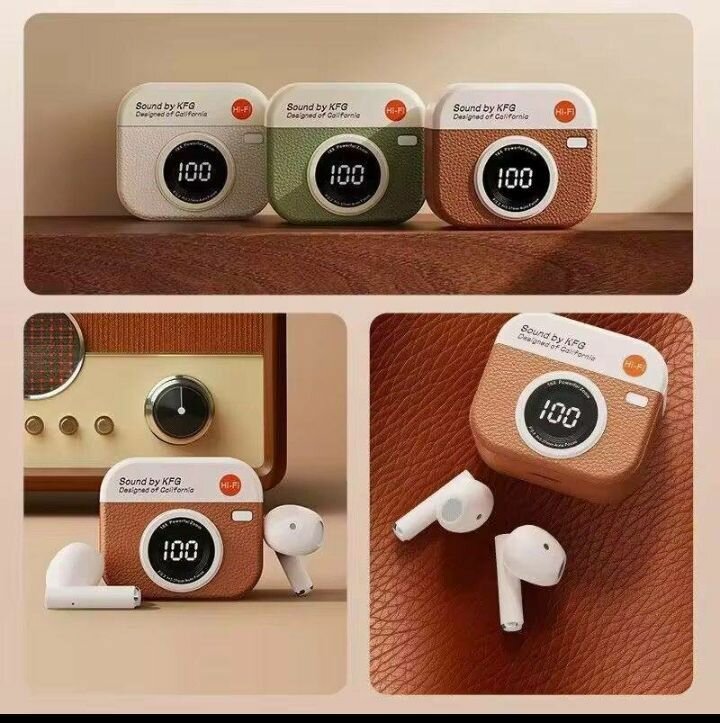 Écouteurs sans fil rétro