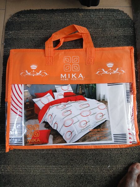 Parure de lit mika colorée