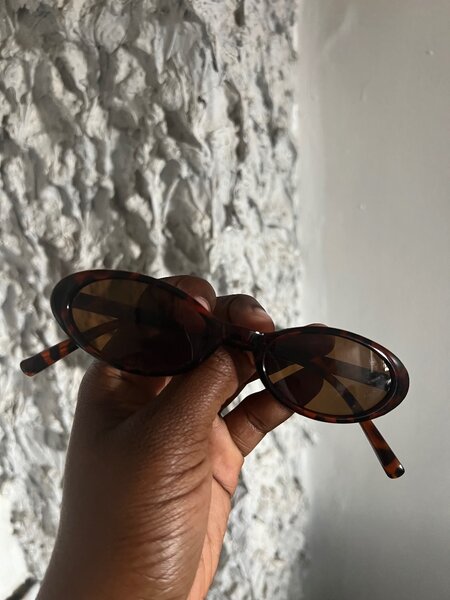 Lunettes de soleil ovales élégantes