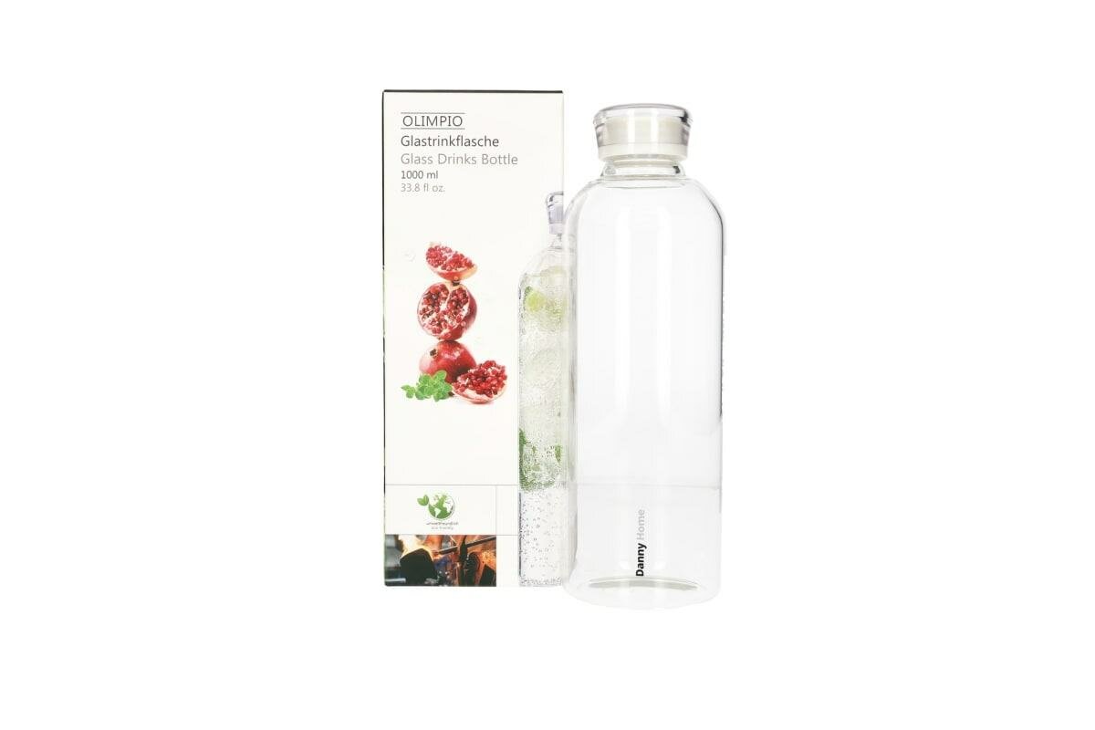 Danny  Home Glass water Bottle 1000ml