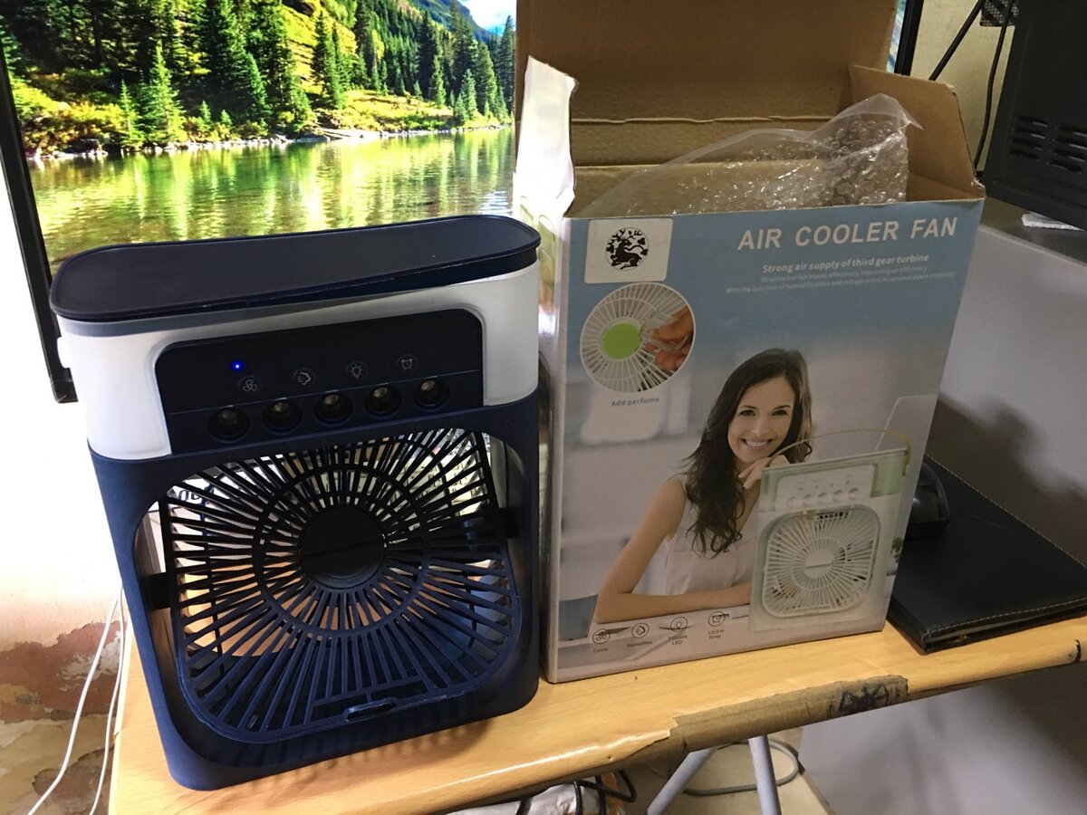 Mini Air Cooler with mist Sray