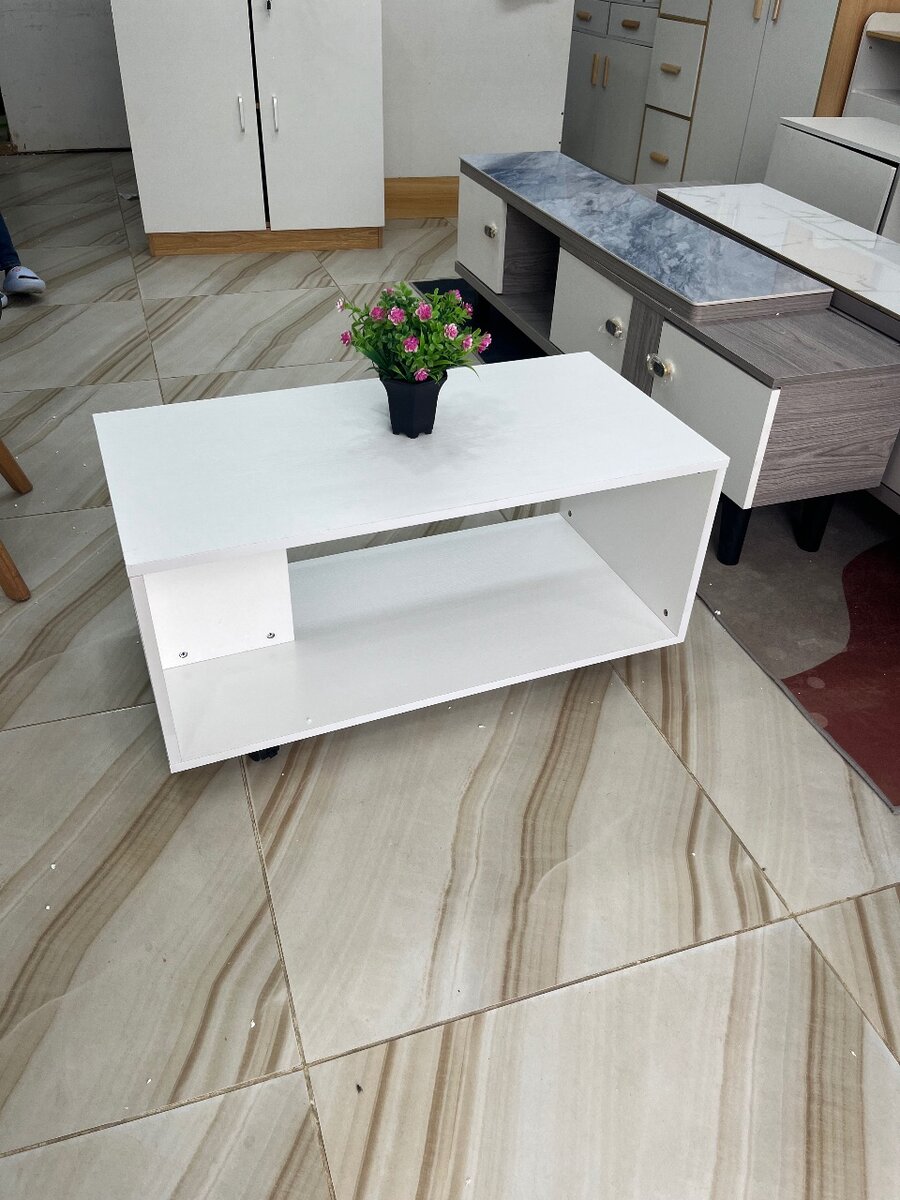 Meuble TV moderne blanc