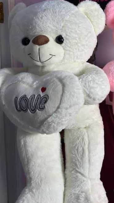 A teddy bear as a gift