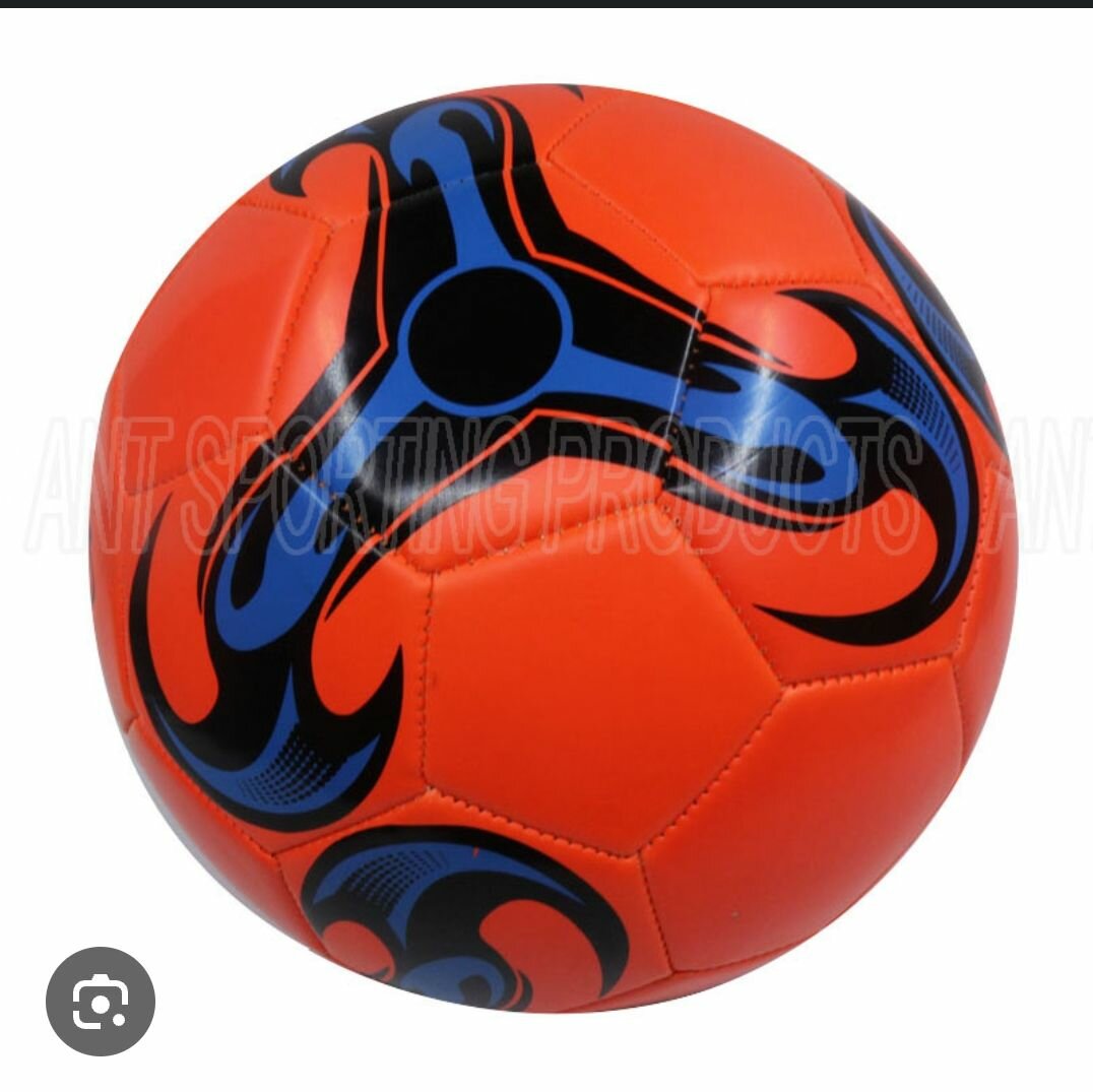 Ballon de football coloré