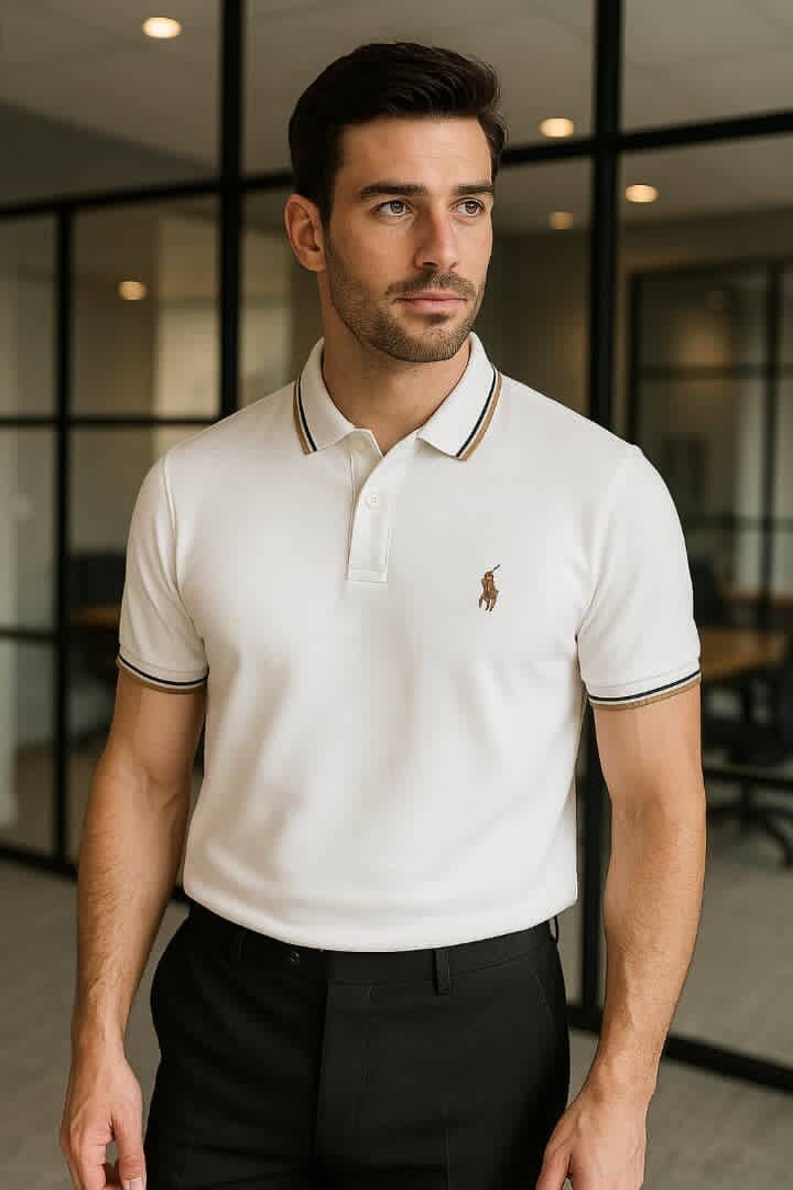 Polo homme élégant