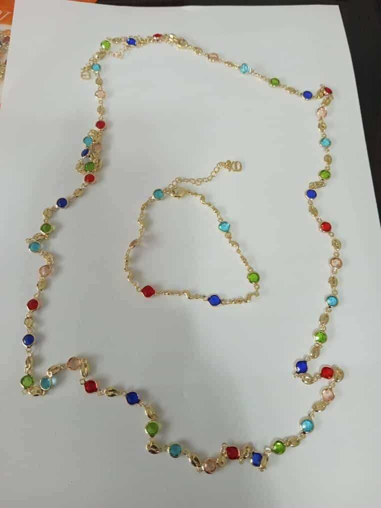 Chaine aux reins + pieds