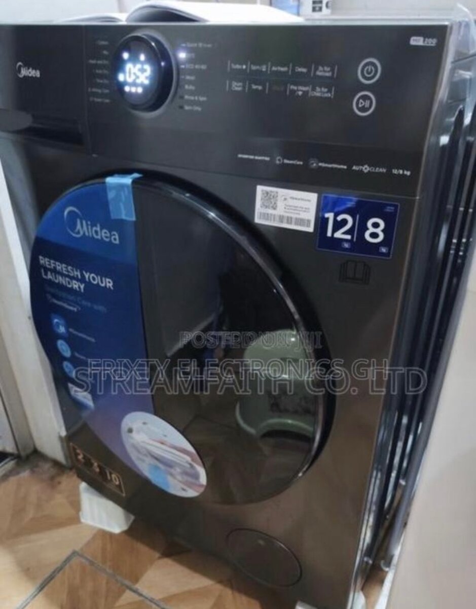 Stunning Midea 12kg Wash 8kg Dry Fully Automatic W/M